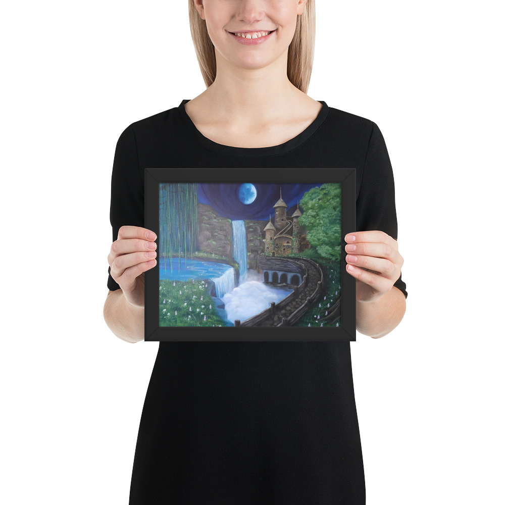 Secret Haven (Framed Paper Print)