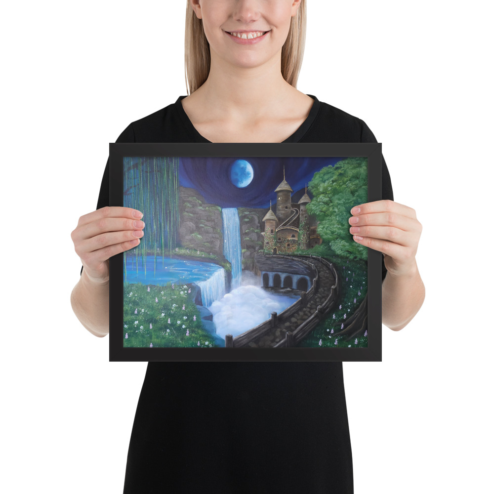 Secret Haven (Framed Paper Print)