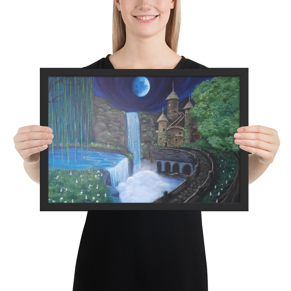 Secret Haven (Framed Paper Print)