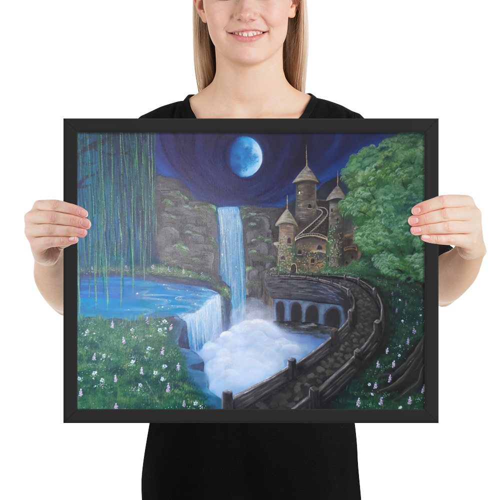 Secret Haven (Framed Paper Print)