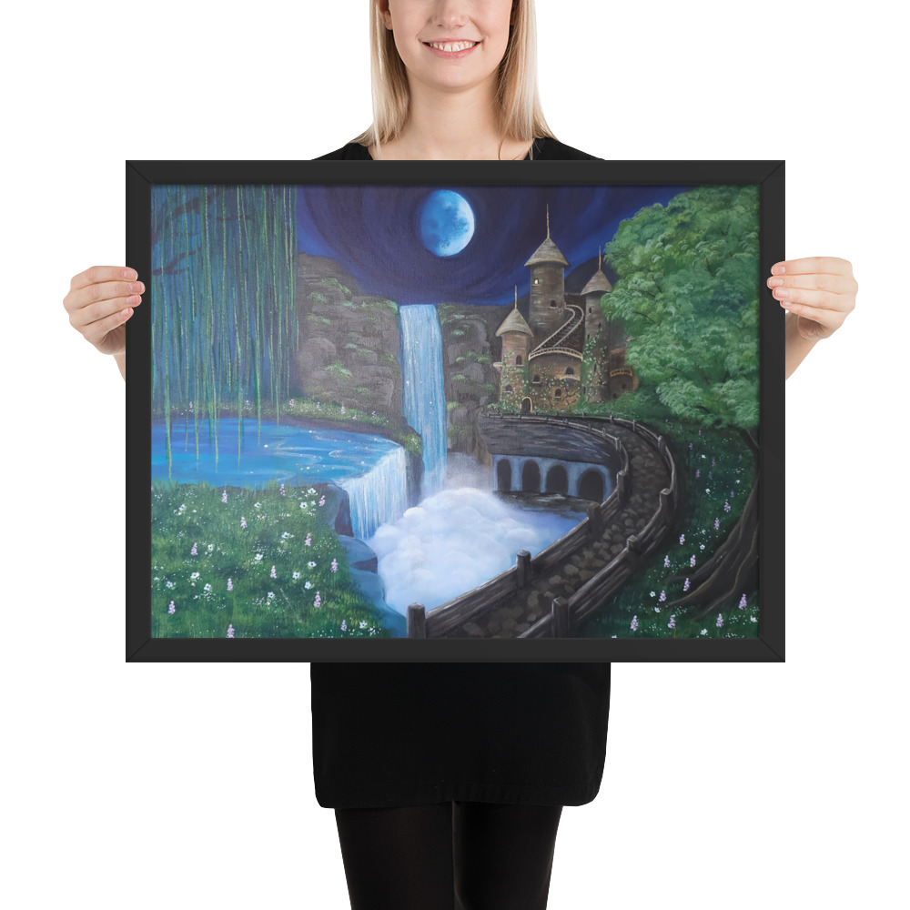 Secret Haven (Framed Paper Print)