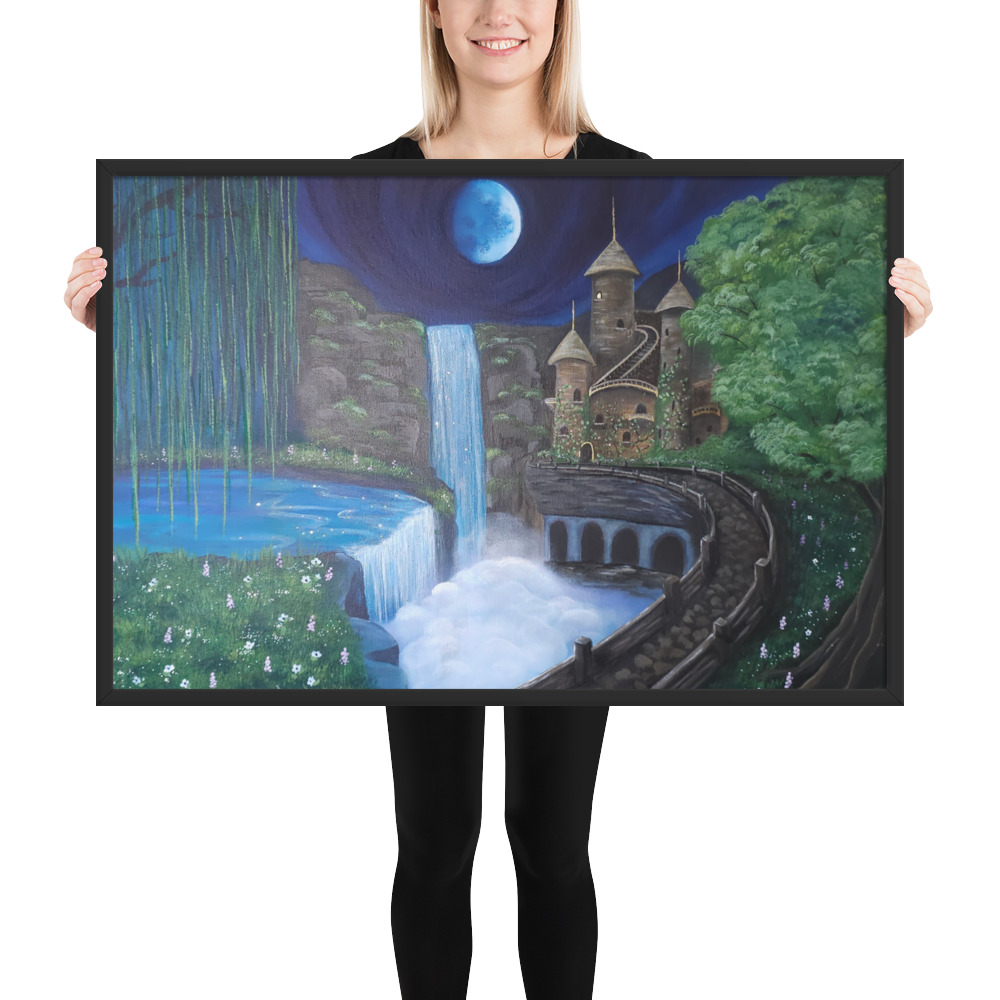 Secret Haven (Framed Paper Print)