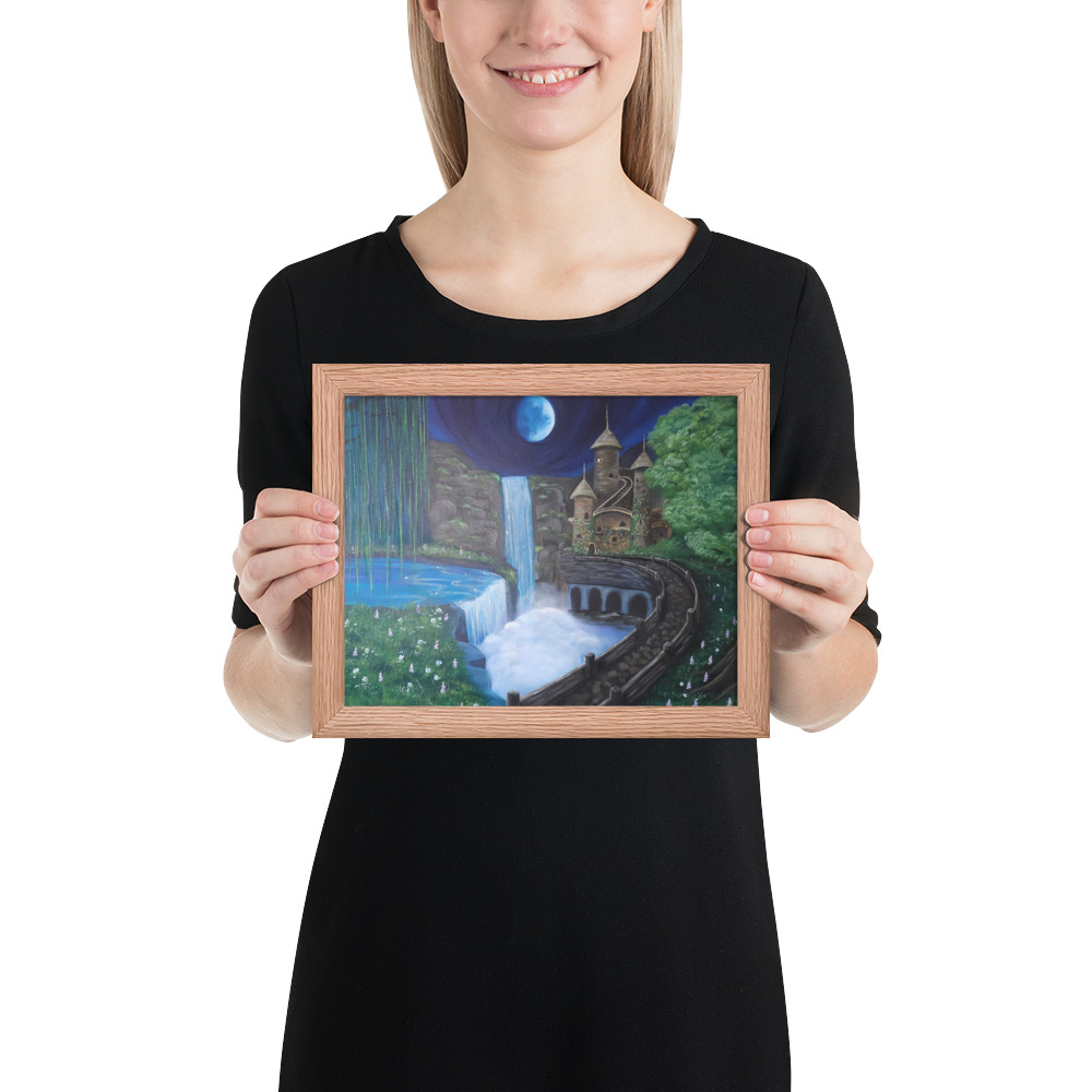 Secret Haven (Framed Paper Print)