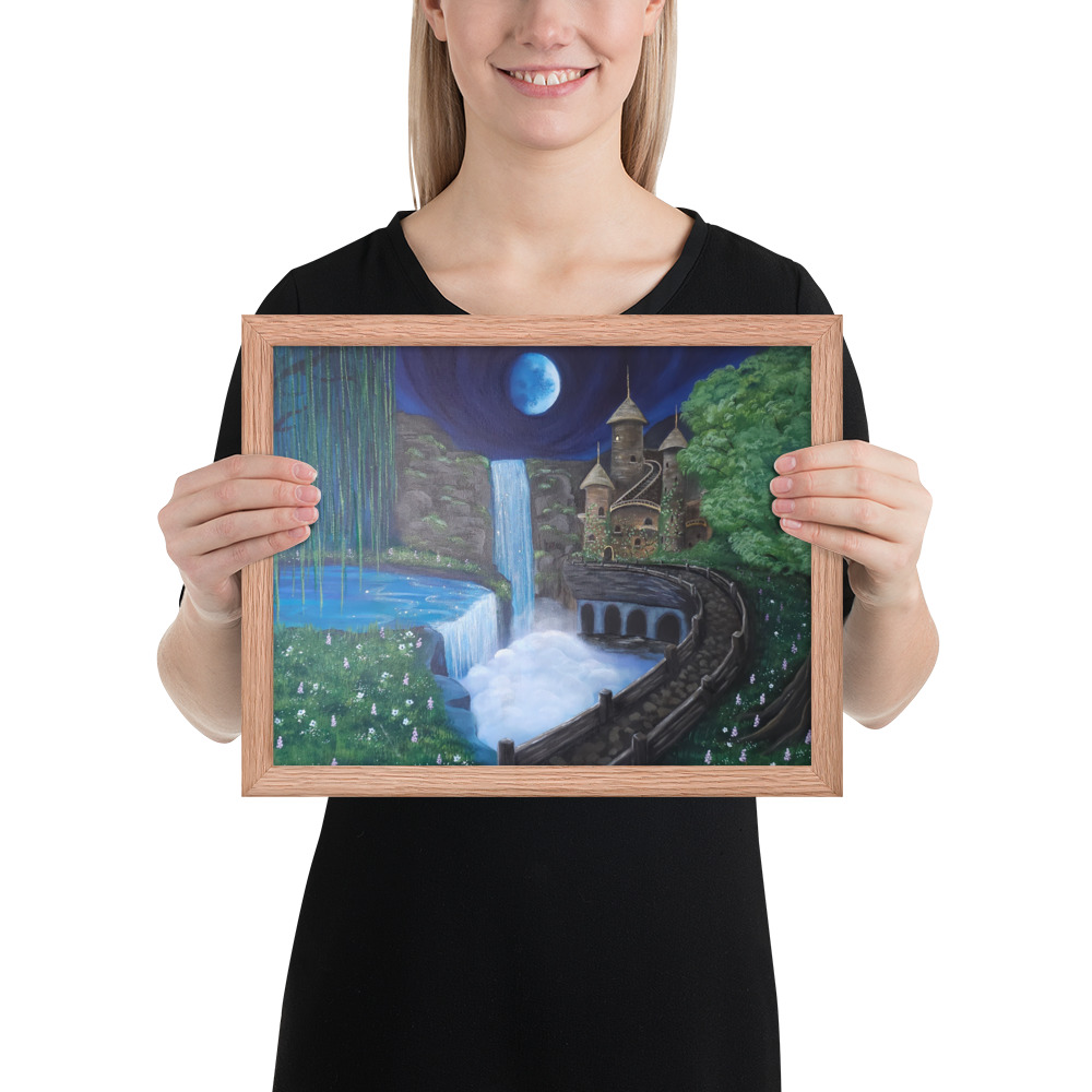 Secret Haven (Framed Paper Print)