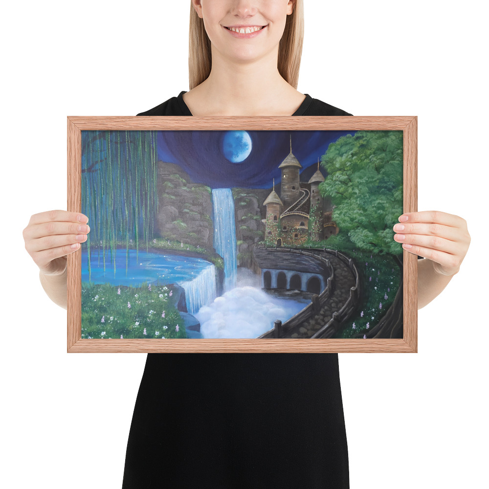 Secret Haven (Framed Paper Print)