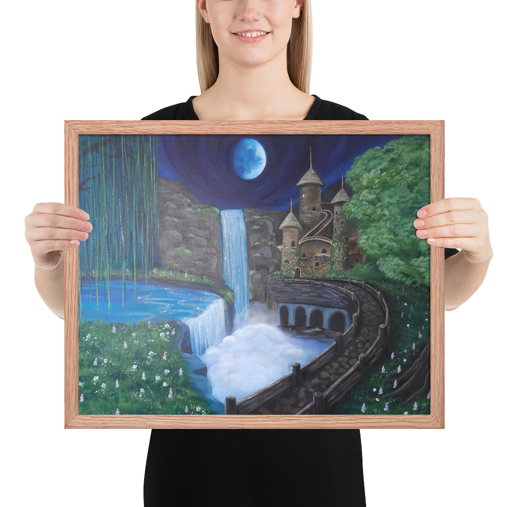 Secret Haven (Framed Paper Print)