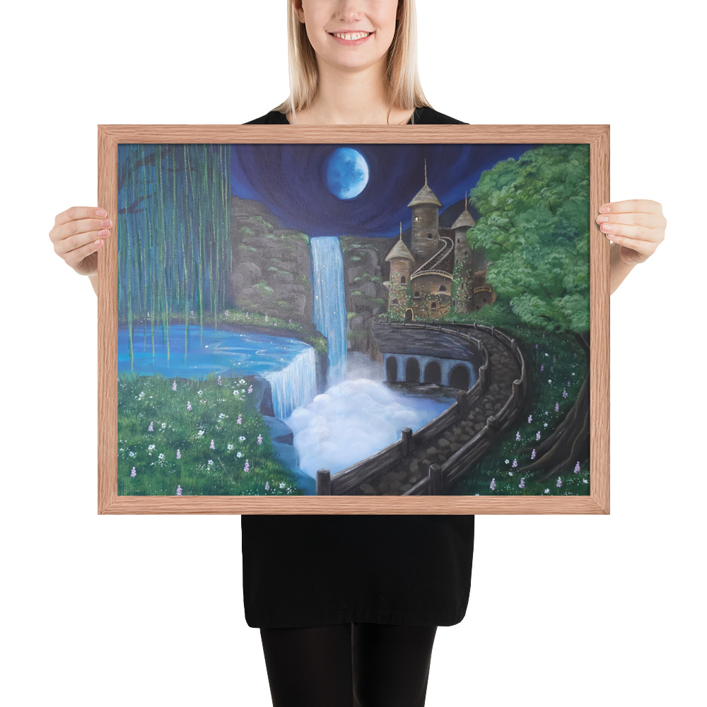 Secret Haven (Framed Paper Print)