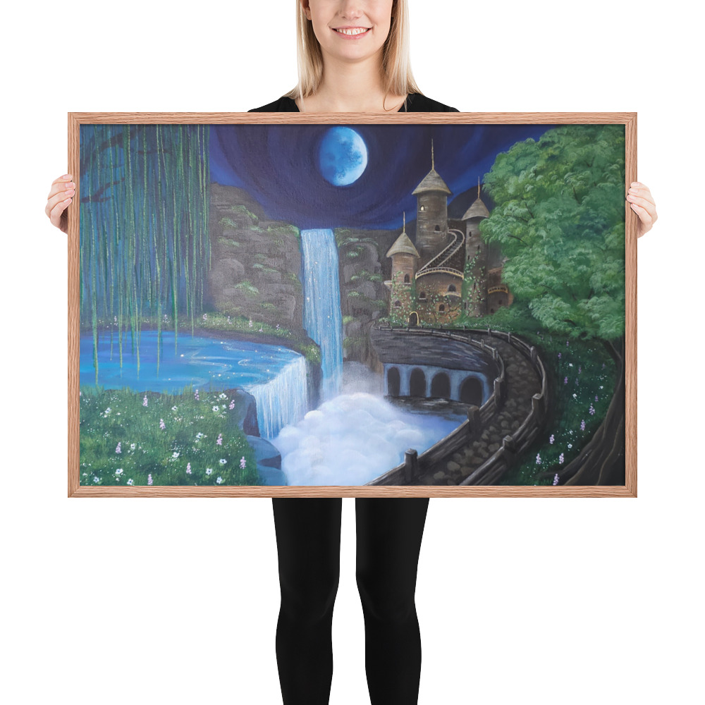 Secret Haven (Framed Paper Print)