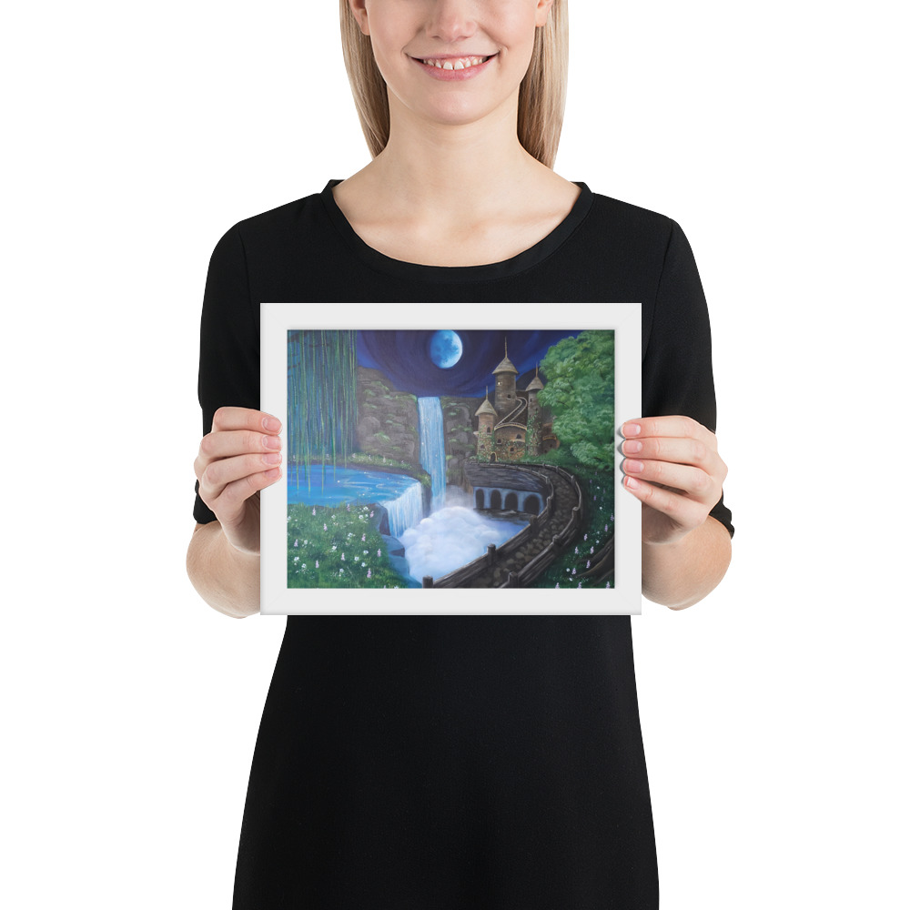 Secret Haven (Framed Paper Print)