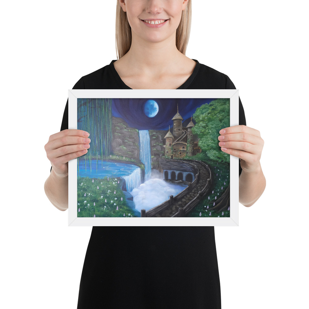 Secret Haven (Framed Paper Print)