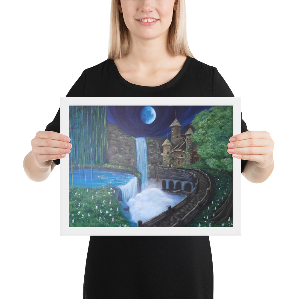 Secret Haven (Framed Paper Print)