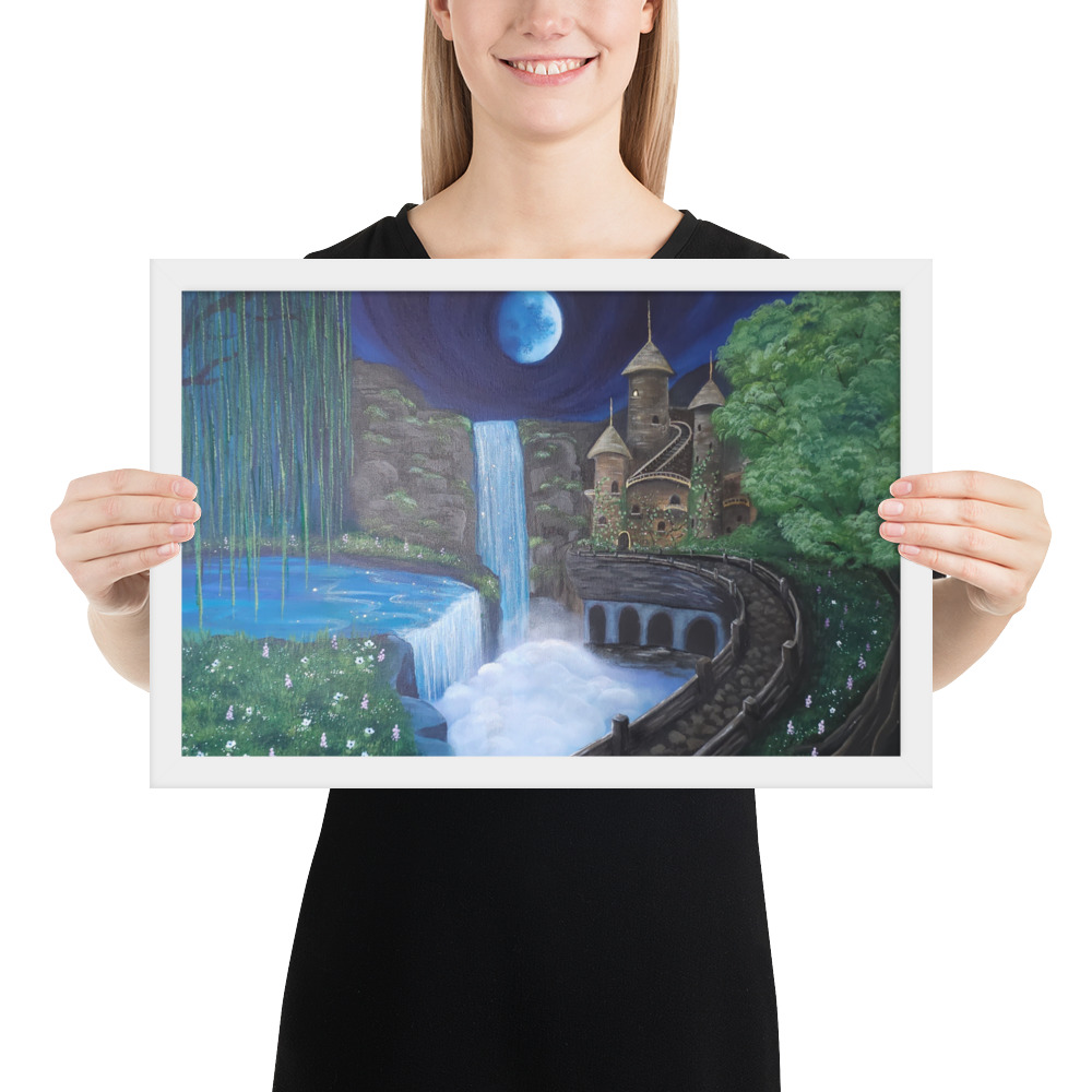 Secret Haven (Framed Paper Print)
