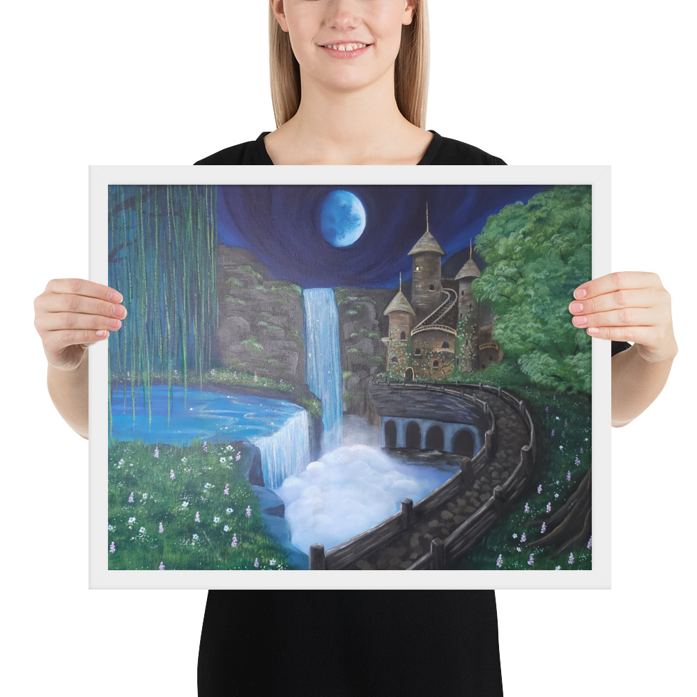 Secret Haven (Framed Paper Print)