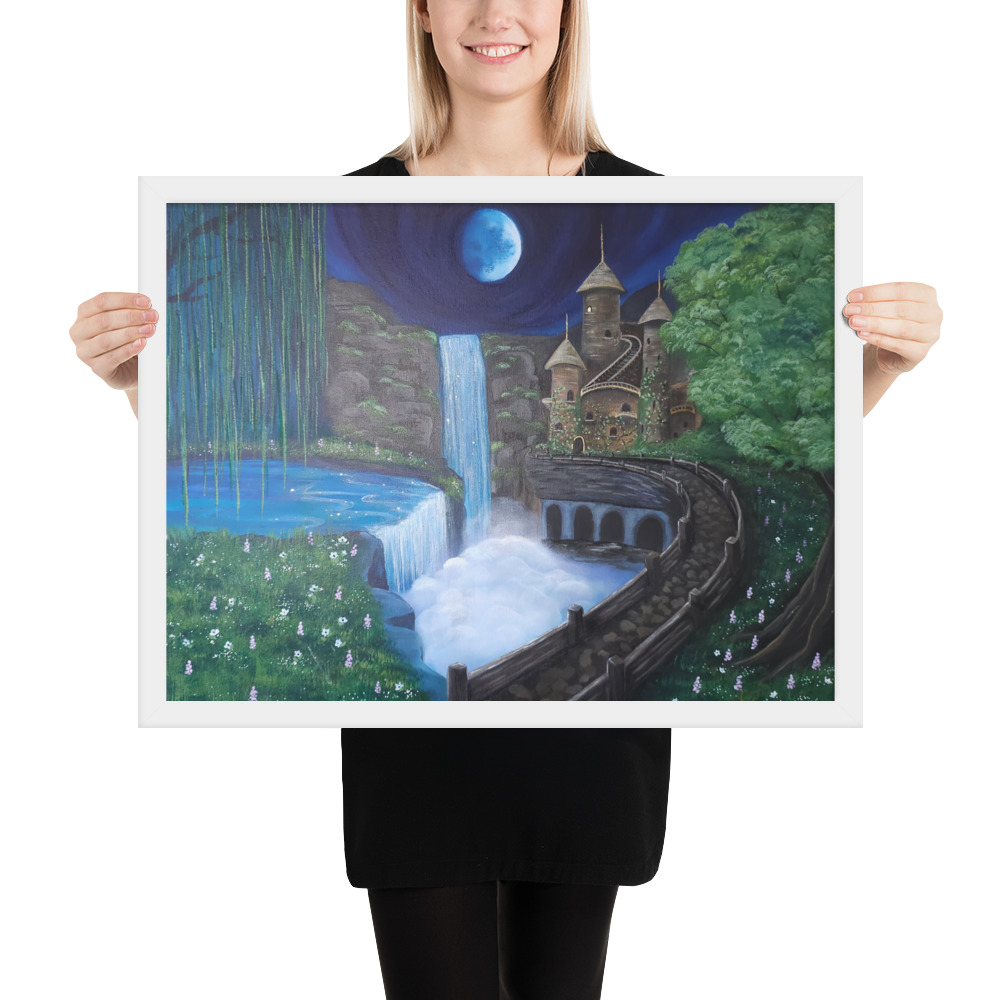 Secret Haven (Framed Paper Print)
