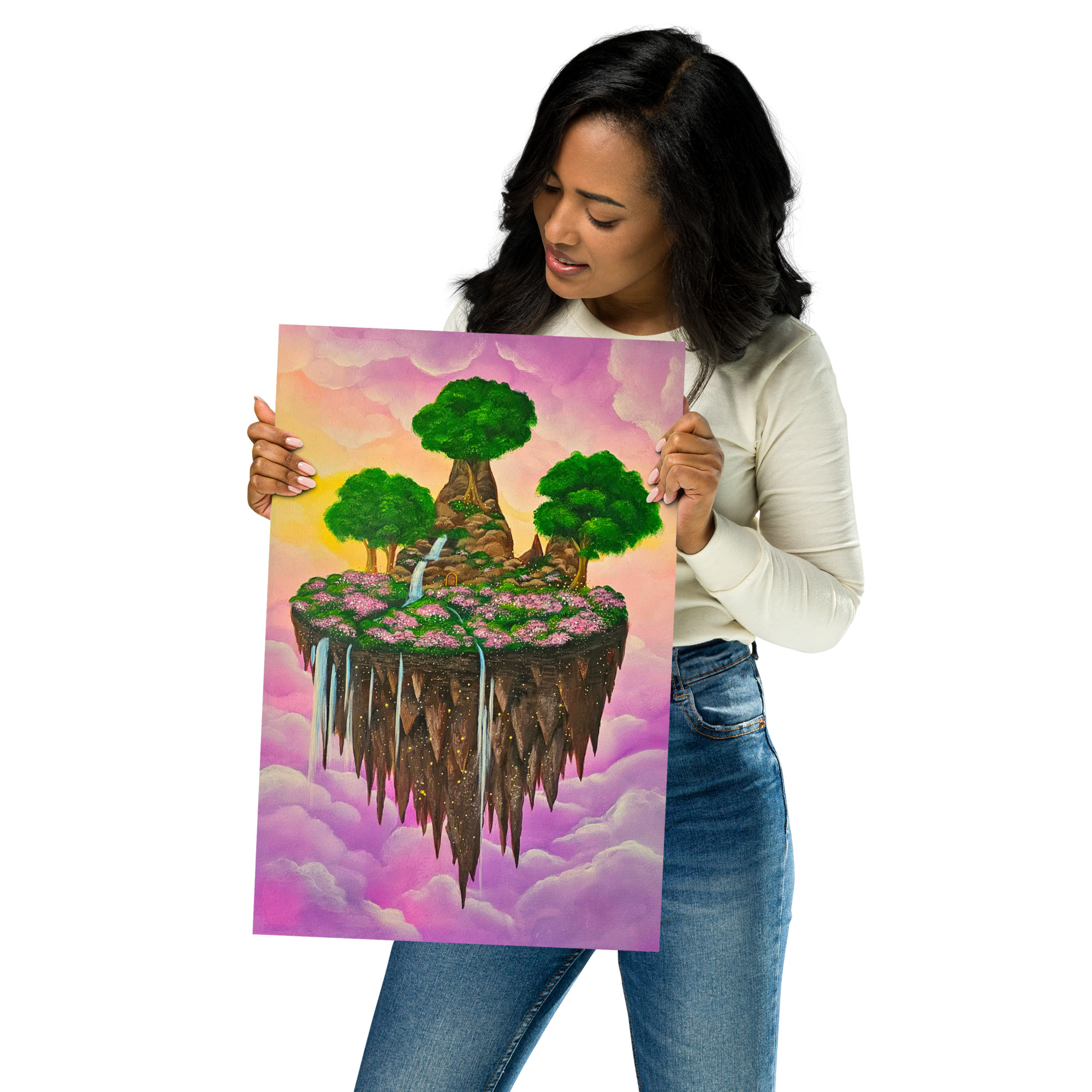 Island in the Clouds (Poster)