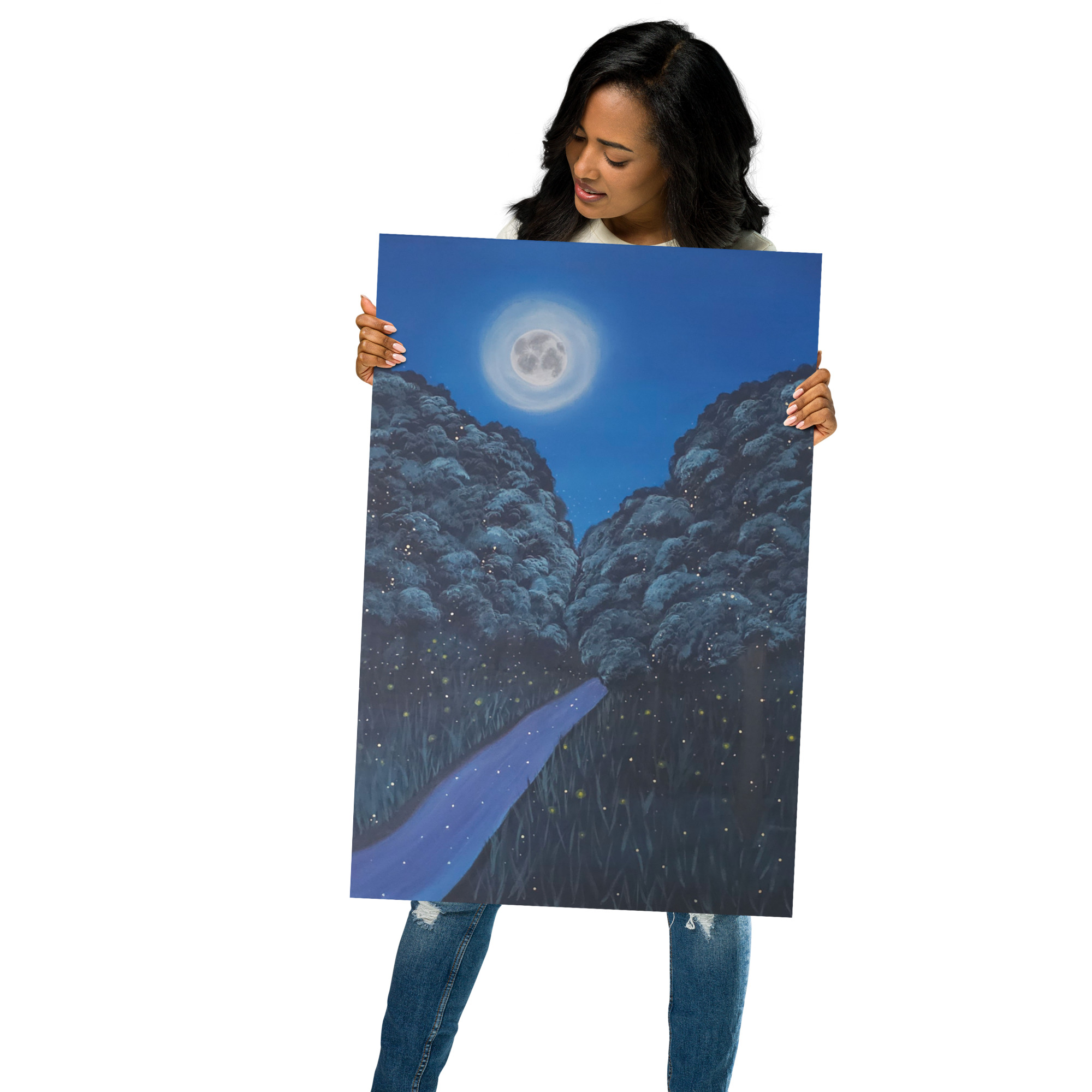 Moonlit Magic Forest (Poster)