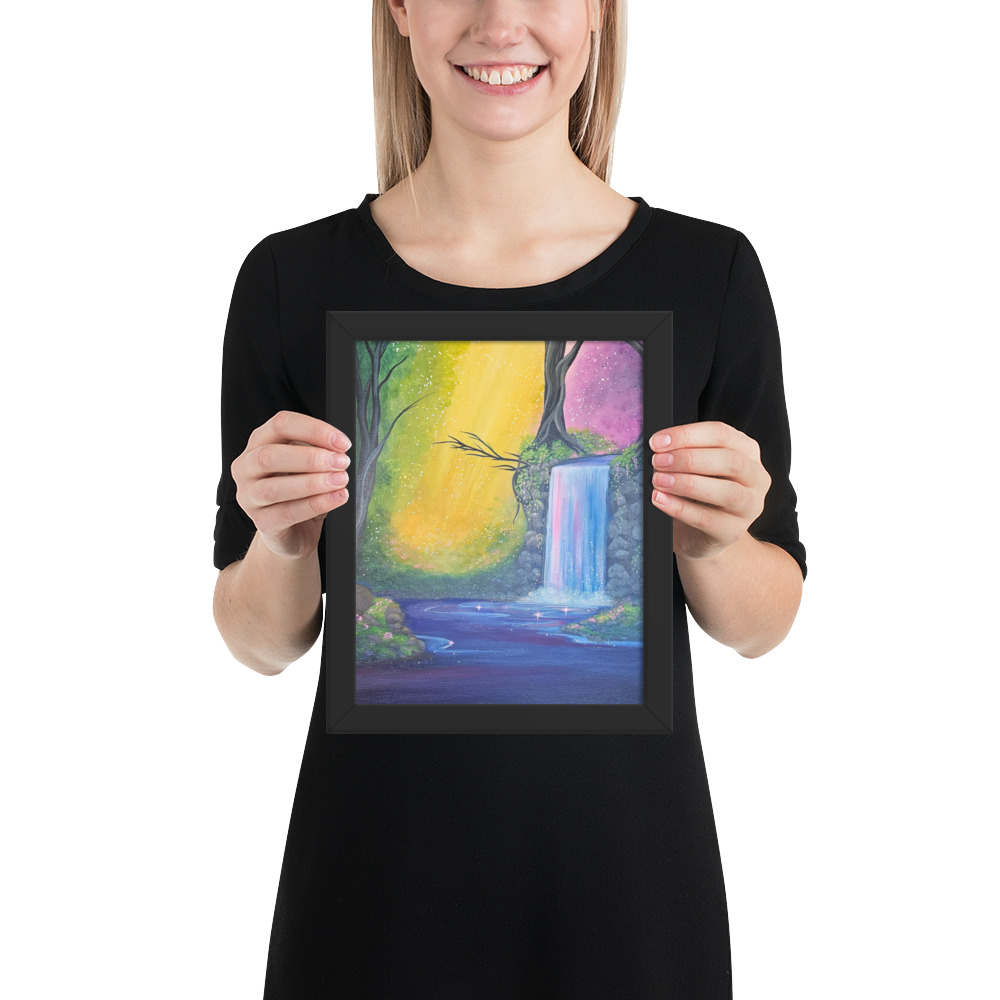 Enchanted Hollow (Framed Paper Print)
