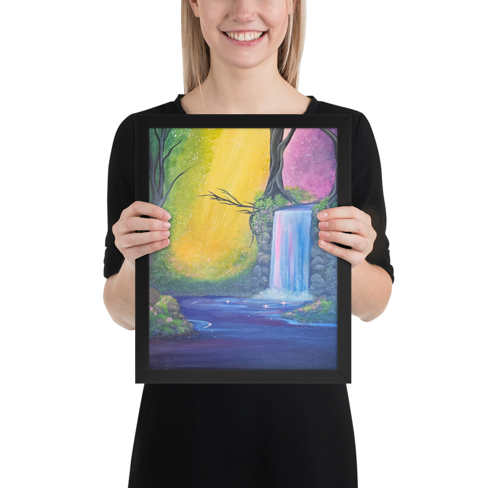 Enchanted Hollow (Framed Paper Print)
