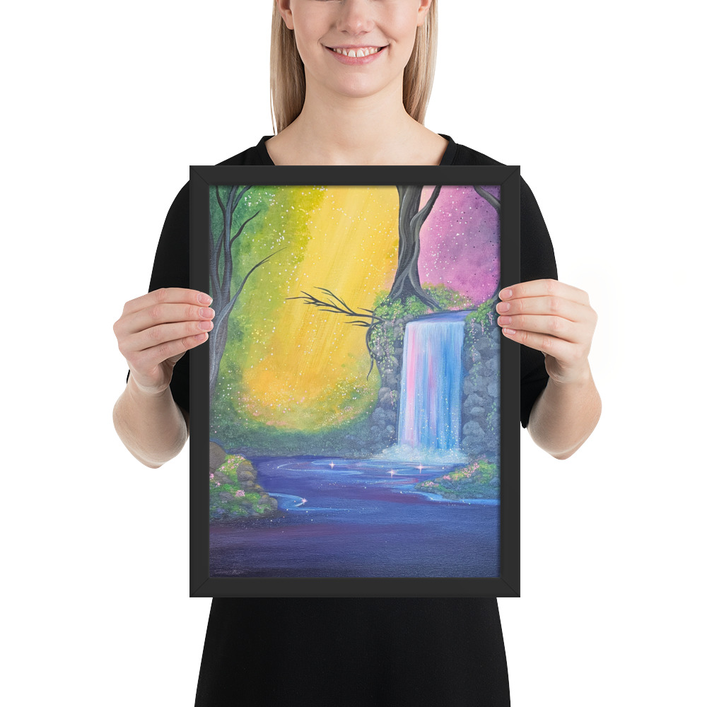 Enchanted Hollow (Framed Paper Print)