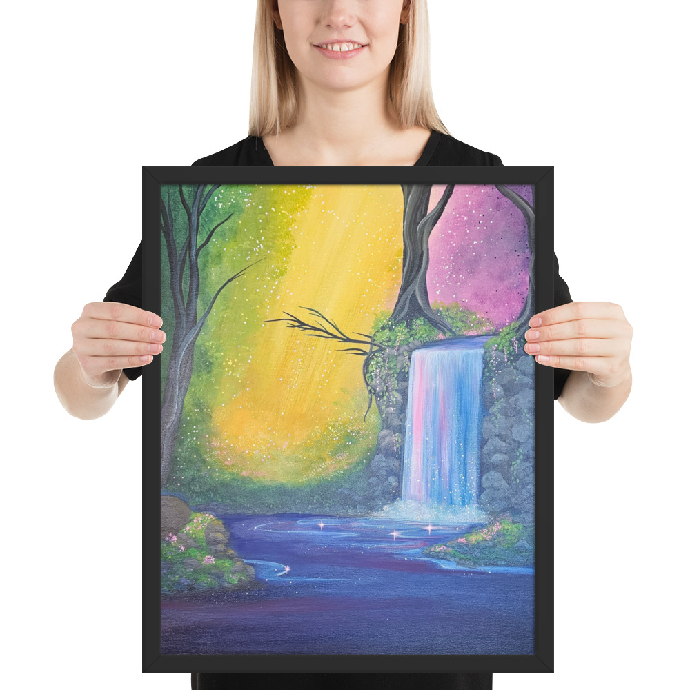 Enchanted Hollow (Framed Paper Print)