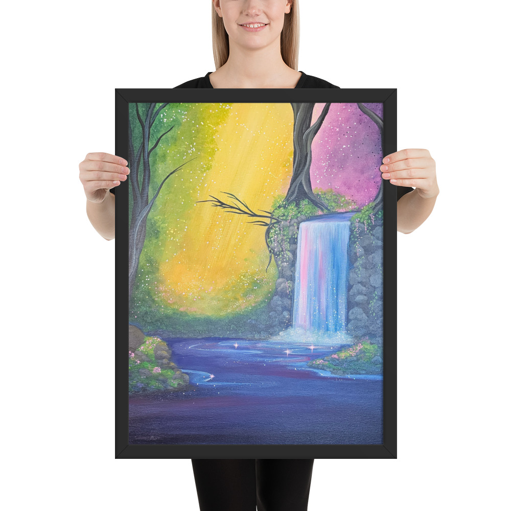 Enchanted Hollow (Framed Paper Print)
