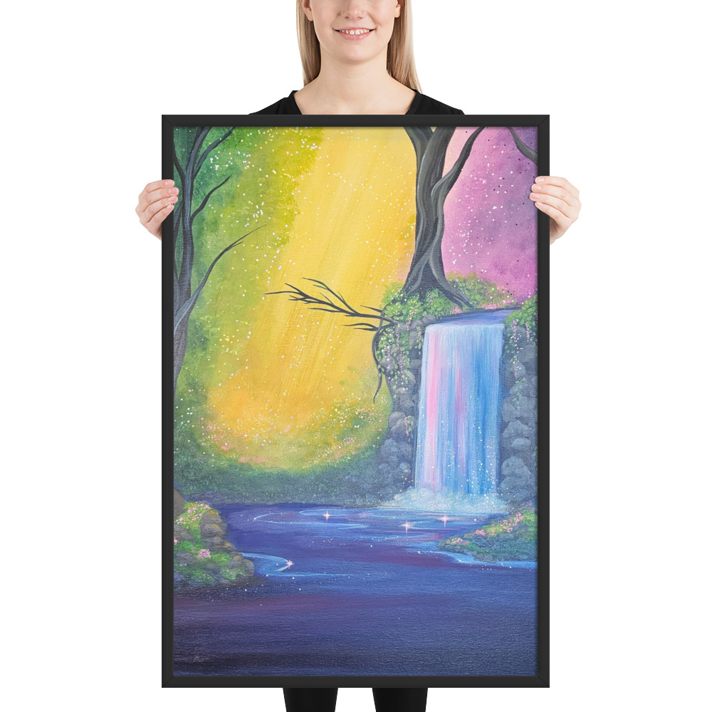 Enchanted Hollow (Framed Paper Print)