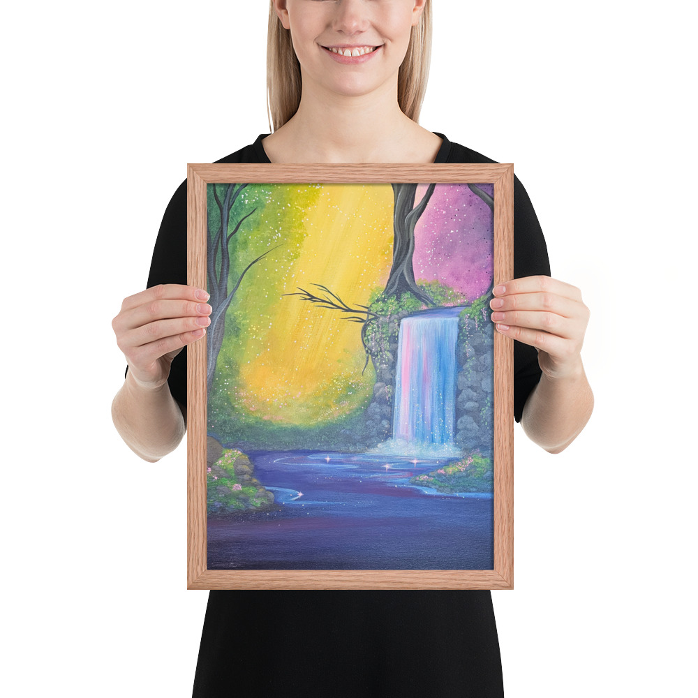 Enchanted Hollow (Framed Paper Print)
