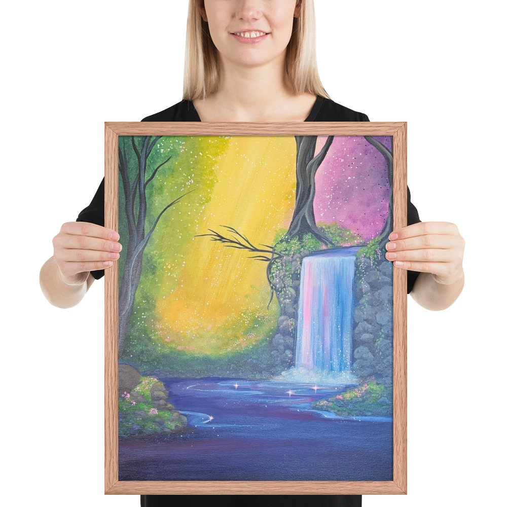 Enchanted Hollow (Framed Paper Print)