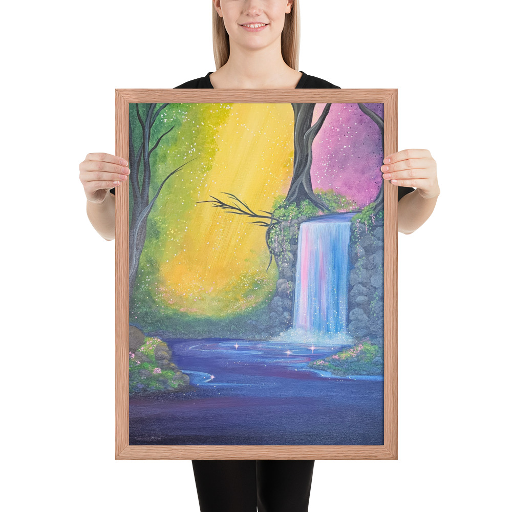 Enchanted Hollow (Framed Paper Print)