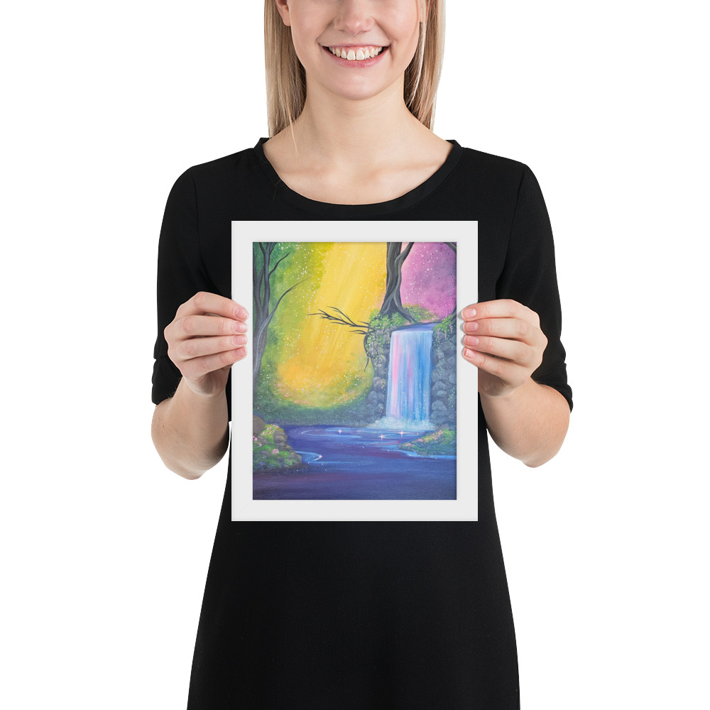 Enchanted Hollow (Framed Paper Print)