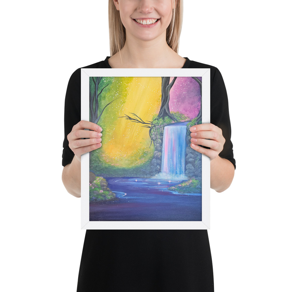 Enchanted Hollow (Framed Paper Print)