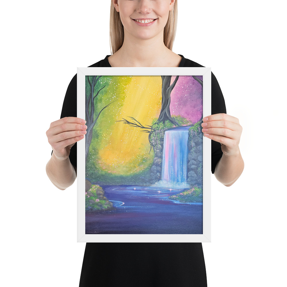 Enchanted Hollow (Framed Paper Print)