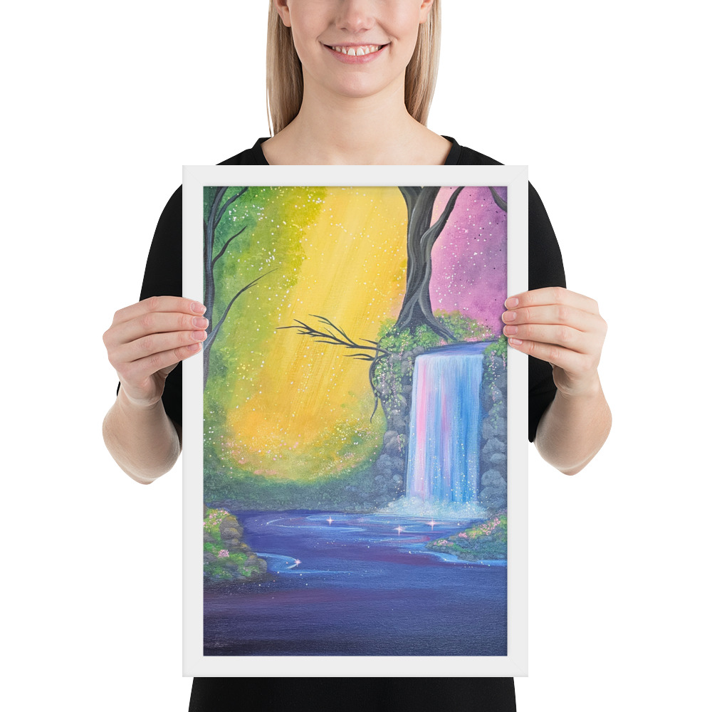 Enchanted Hollow (Framed Paper Print)