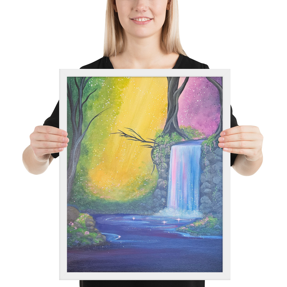 Enchanted Hollow (Framed Paper Print)