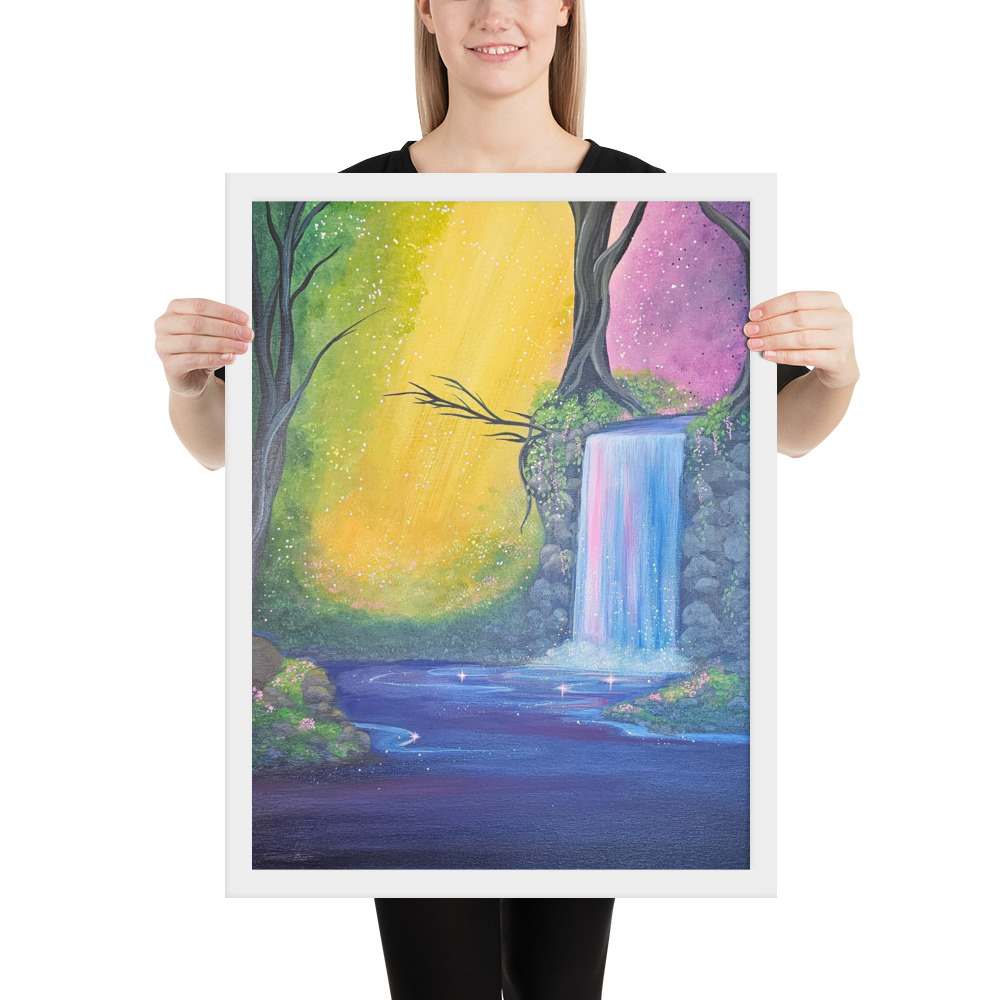 Enchanted Hollow (Framed Paper Print)
