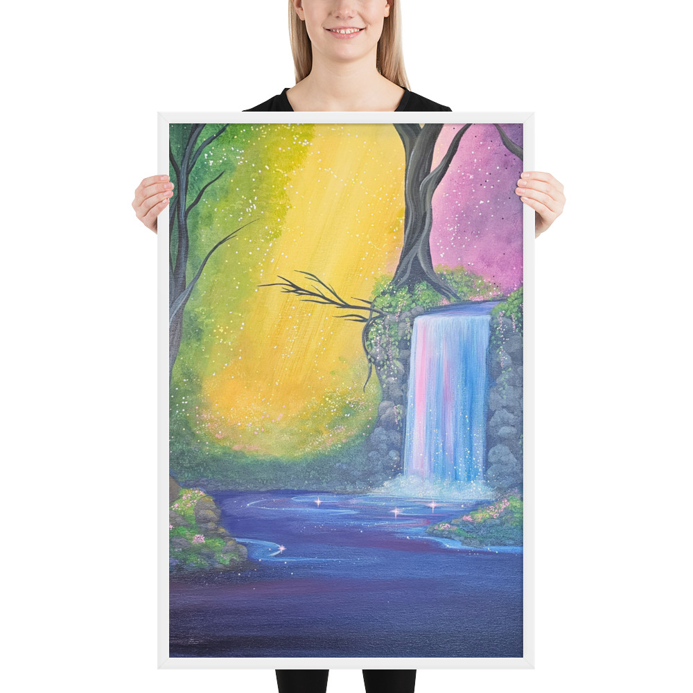 Enchanted Hollow (Framed Paper Print)