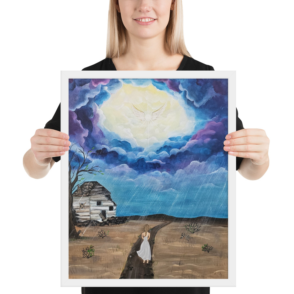 Hope beyond Loss (Framed paper poster)