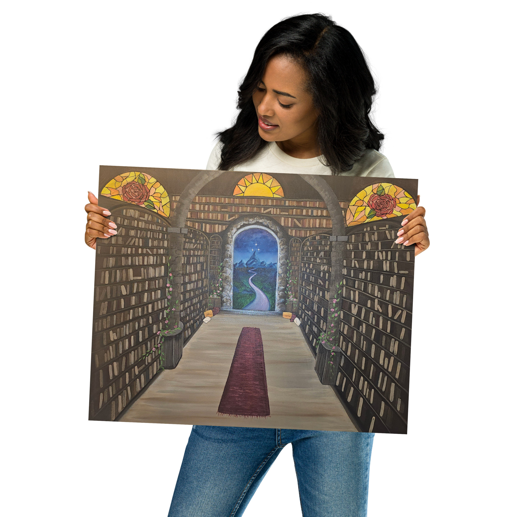 Library of the Realms (Poster)