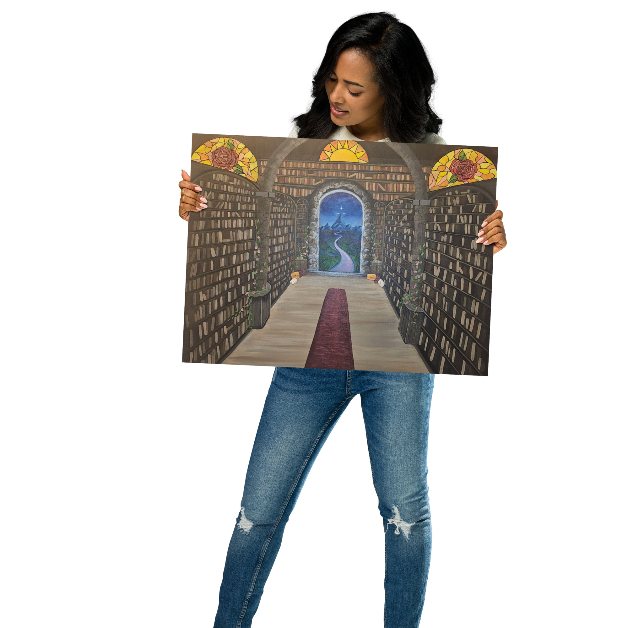 Library of the Realms (Poster)