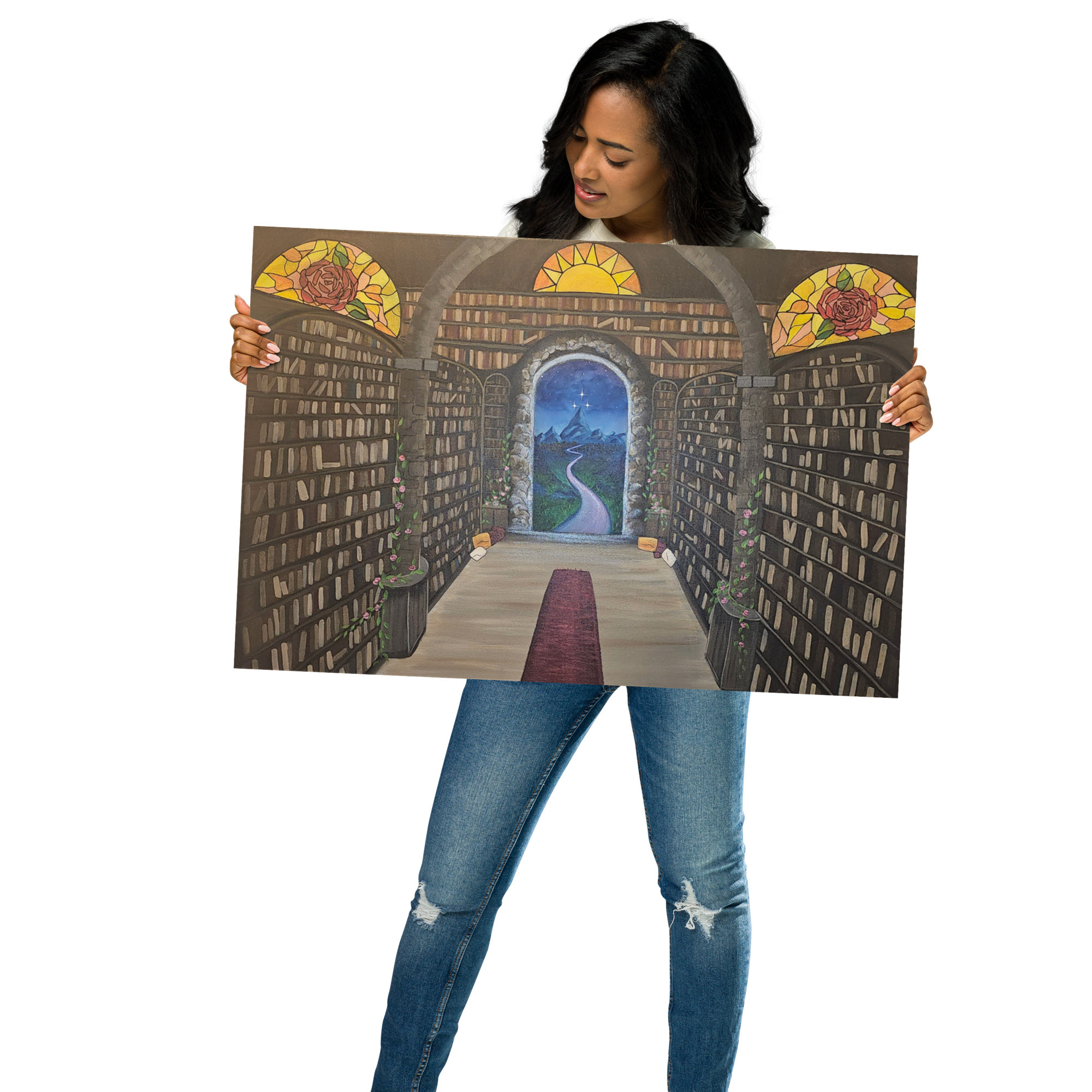 Library of the Realms (Poster)