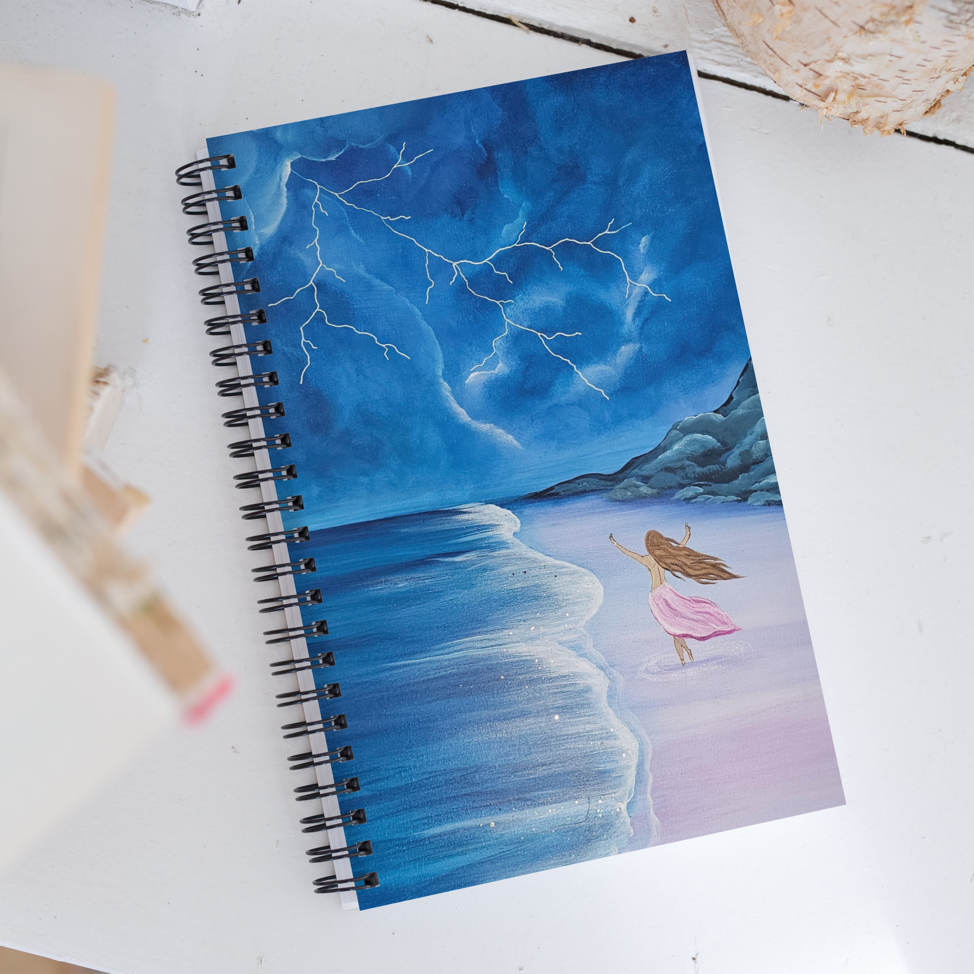 Spiral notebook (Dance through the Lightning)