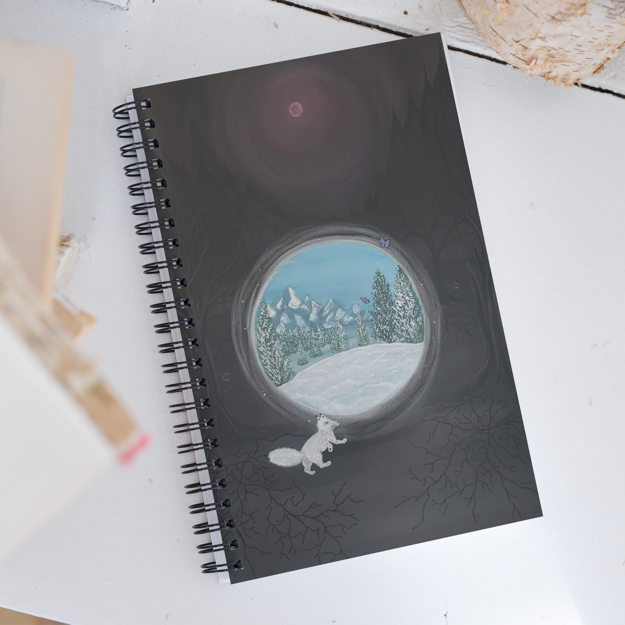 Spiral notebook (Follow the Fox)